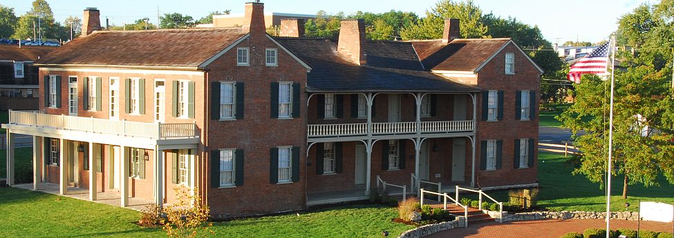 The Pennsylvania House Museum, Springfield, Ohio; owned and operated by the Lagonda Chapter DAR